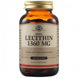 Solgar Lecithin 1360mg, 100softgels